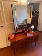 Vintage midcentury kast jaren 50 - 60, Ophalen, Gebruikt, Hout, Minder dan 100 cm