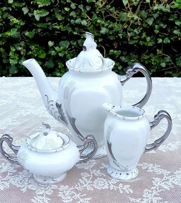  theepot/ koffiepot met melkkannetje en suikerpot Yamasen beschikbaar voor biedingen