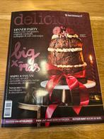 Delicious Kerst 2025 - Inspiratie voor de feestdagen!, Vegetarisch, Voorgerechten en Soepen, Ophalen of Verzenden, Zo goed als nieuw