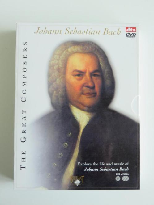 Johann Sebastian Bach Great Composers 2CD's, 1 DVD, Cd's en Dvd's, Cd's | Klassiek, Zo goed als nieuw, Barok, Boxset, Ophalen of Verzenden