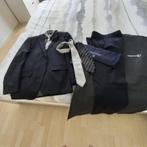 Te koop donker blauw pak merk boss maat 50, Ophalen of Verzenden, Zo goed als nieuw, Maat 48/50 (M)