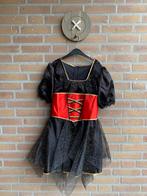 Carnaval gothic jurk, Ophalen of Verzenden, Zo goed als nieuw, 158 t/m 164, Meisje