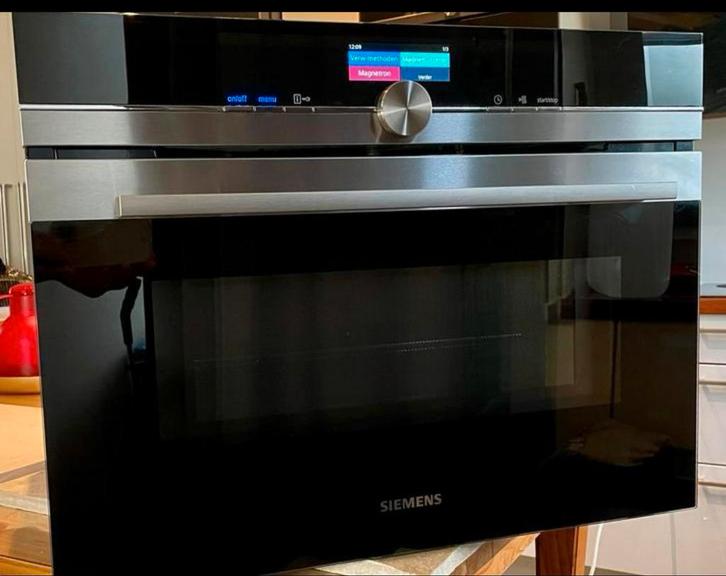 Luxe SIEMENS inbouw Combi Oven/Magnetron CM656NBS1 ZGAN!!!, Witgoed en Apparatuur, Magnetrons, Zo goed als nieuw, Inbouw, Combimagnetron