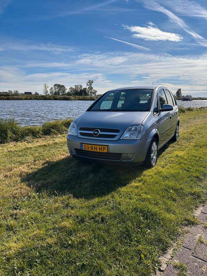 Opel Meriva 1.6 16V 2005 Grijs, Auto's, Opel, Particulier, Meriva, ABS, Airconditioning, Centrale vergrendeling, Elektrische buitenspiegels