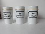 3 oude apothekers  zalfpotten 500 gram, Antiek en Kunst, Verzenden