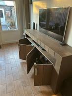 Dressoir. Massief hout, Huis en Inrichting, Ophalen, Eikenhout, 200 cm of meer, Modern