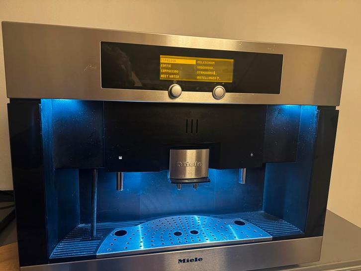 Miele CVA4060 Inbouw Koffiemachine, Witgoed en Apparatuur, Koffiezetapparaten, Gebruikt, Koffiebonen, Koffiemachine, 2 tot 4 kopjes