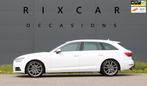Audi A4 Avant 2.0 TDI Sport Pro Line Trekhaak 190PK, Gebruikt, 1505 kg, A4, Wit