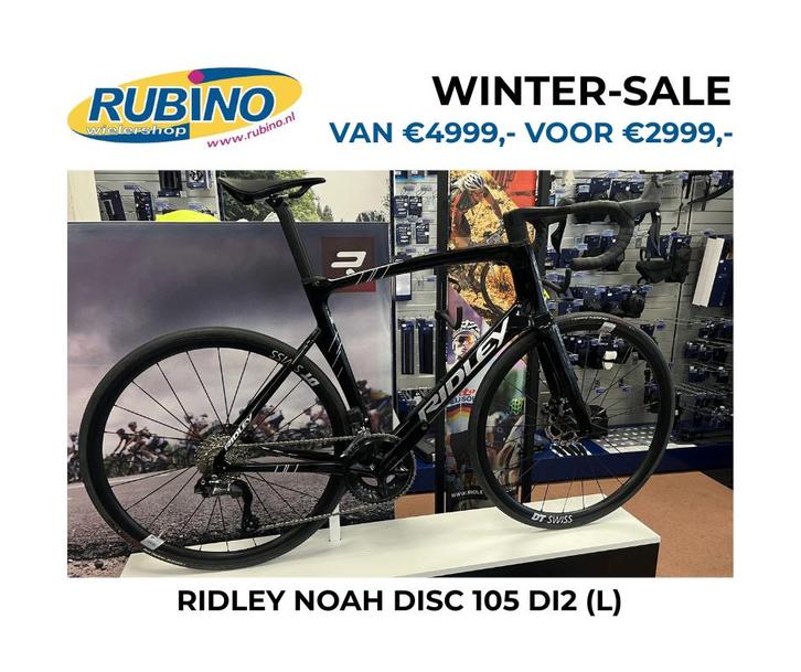 RIDLEY NOAH DISC 105 DI2 (L) - NIEUWE RACEFIETS, Fietsen en Brommers, Fietsen | Racefietsen, Nieuw, Heren, Overige merken, Meer dan 20 versnellingen
