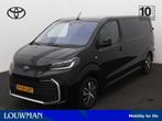 Toyota PROACE Electric Worker Professional Extra Range 75 kW, 136 pk, Zwart, Adaptive Cruise Control, Leder en Stof
