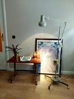 Vintage Deense dokterslamp, Ophalen, Zo goed als nieuw, Glas