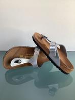 GRATIS VERZENDEN | Birkenstock nieuwe zilveren slippers 36, Slippers, Overige kleuren, Verzenden, Nieuw