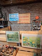 Oude schoolplaten, Ophalen, Geschiedenis