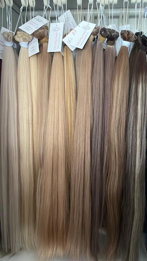 Premium kwaliteit genius weft weave extensions 100%humanhair, Sieraden, Tassen en Uiterlijk, Uiterlijk | Haarverzorging, Nieuw