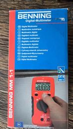 Benning multimeter, Doe-het-zelf en Verbouw, Ophalen of Verzenden, Nieuw, Multimeter