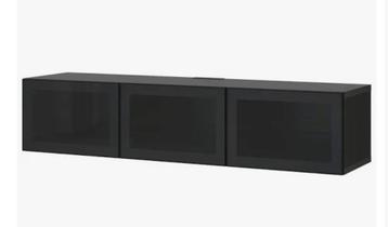 TV meubel glasdeur (Ikea/Besta)