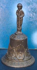 Bediendenbel. Met afb. soldaat.  Brons/messing. 15 cn, Ophalen