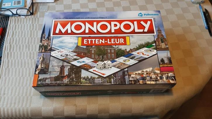 bordspel seal Monopoly Etten - Leur Monopolie gelimiteerd, Hobby en Vrije tijd, Gezelschapsspellen | Bordspellen, Nieuw, Een of twee spelers