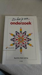 Roel Grit - Zo doe je een onderzoek, Sociale wetenschap, Ophalen of Verzenden, Zo goed als nieuw, Roel Grit; Mark Julsing