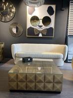 Richmond interiors Salontafel Collada showroommodel, 50 tot 100 cm, Vierkant, Zo goed als nieuw, Minder dan 50 cm