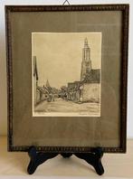 Prent Ets? Reproduktie ? Sara van Heukelom Amersfoort 1915, Ophalen of Verzenden, Voor 1940, Gebruikt, Overige onderwerpen