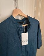 Zara donker blauwe navy blouse, jurk, overhemd, maat S/M, Ophalen of Verzenden, Nieuw, Maat 36 (S), Blauw