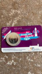 Vrede van Utrecht vijfje in coinkaart, Ophalen of Verzenden, Overige landen, 5 euro