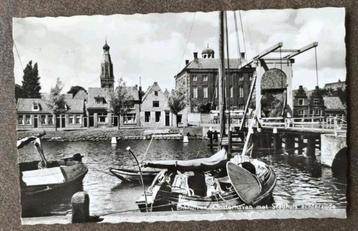 Enkhuizen - Oosterhaven met Stadhuis achterzijde (+ brug) beschikbaar voor biedingen