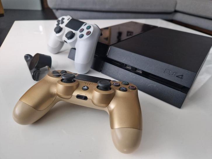 PS4 met 2 controllers + Back Paddles, Spelcomputers en Games, Spelcomputers | Sony PlayStation 4, Gebruikt, Original, Met 2 controllers