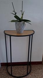 Half Ronde Tafel - Stijlvol en Praktisch, Huis en Inrichting, Tafels | Sidetables, Overige houtsoorten, 50 tot 100 cm, Ophalen of Verzenden