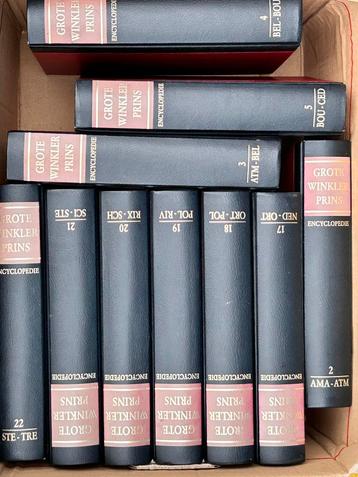 Grote Winkler Prins Encyclopedie – 26-delige complete set beschikbaar voor biedingen