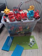 Lego duplo verzameling (met o.a. cars, stroomtrein), Ophalen of Verzenden, Zo goed als nieuw, Complete set, Duplo