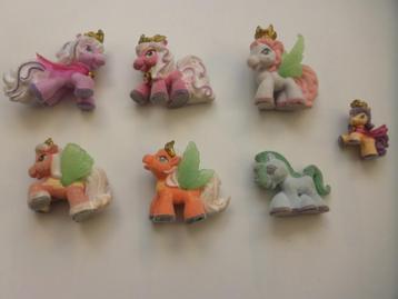 7 stuks:Filly paartjes velourse lijken op my little pony  beschikbaar voor biedingen