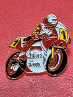 YAMAHA , Fraaie ,Emaille Motor Pin, Verzenden, Zo goed als nieuw, Motoren