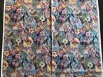 Gordijnstof 135 breed lap stof gordijn bonte kleuren bloemen, Overige materialen, Overige kleuren, 120 cm of meer, Ophalen of Verzenden