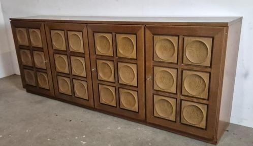 Brutalist sideboard, Huis en Inrichting, Kasten | Dressoirs, Gebruikt, 50 tot 100 cm, 25 tot 50 cm, Ophalen