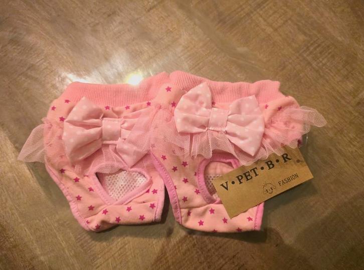 2 NIEUWE Hondenbroekjes., Dieren en Toebehoren, Honden-accessoires, Nieuw, Ophalen of Verzenden
