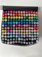 168 twinmarkers set, Hobby en Vrije tijd, Tekenen, Ophalen of Verzenden, Zo goed als nieuw, Potlood of Stift