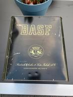 Brocante BASF blik in zeer mooie staat., Ophalen of Verzenden