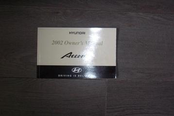 Gebruikershandleiding HYUNDAI ACCENT 1999/2005 (engelstalig) beschikbaar voor biedingen
