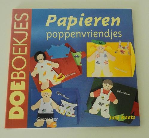 Papieren poppenvriendjes, Boeken, Hobby en Vrije tijd, Zo goed als nieuw, Overige onderwerpen, Ophalen of Verzenden