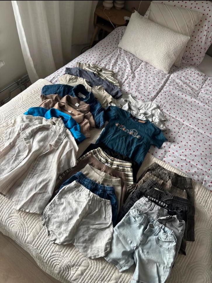 Kleding pakket zomer jongens maat 104, Kleding | Heren, Heren-kledingpakketten, Zo goed als nieuw, Maat 46 (S) of kleiner, Ophalen