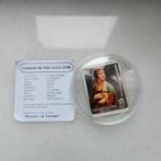 Zilveren munt leonardo da vinci, Postzegels en Munten, Ophalen of Verzenden, Zilver