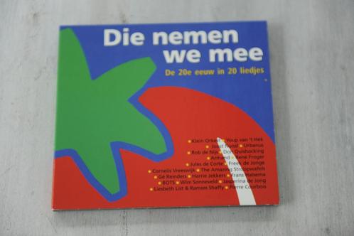 Die Nemen we Mee de 20e eeuw in - - Diverse Artiesten, Cd's en Dvd's, Cd's | Nederlandstalig, Levenslied of Smartlap, Verzenden