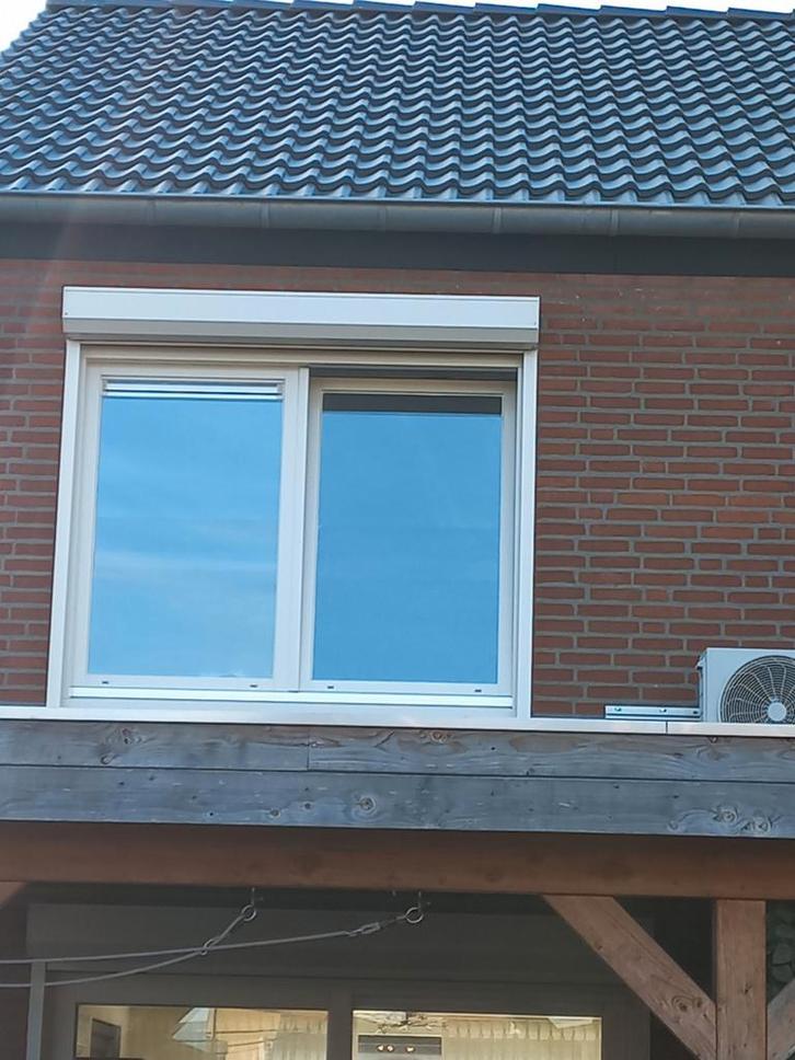 Kozijn, Doe-het-zelf en Verbouw, Kozijnen en Schuifpuien, Gebruikt, Raamkozijn, Hout, 75 tot 150 cm, 150 tot 225 cm, Inclusief glas