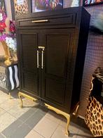 Zwarte croco design kast, Ophalen, Marlons, Vlaardingen, Marlonshomeliving@hotmail.com