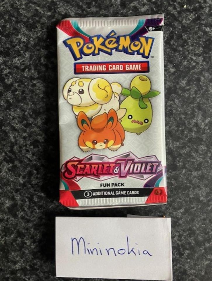 Scarlet & Violet Fun Pack Pokemon, Hobby en Vrije tijd, Verzamelkaartspellen | Pokémon, Nieuw, Booster, Ophalen of Verzenden