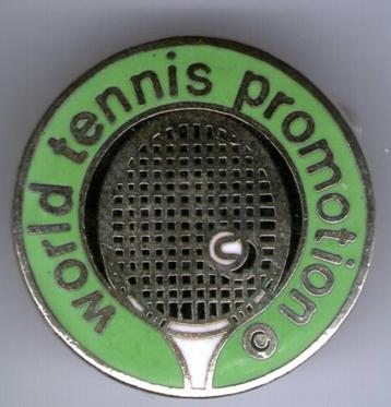 World tennis promotion email op zilverkleurig broche( Z_273) beschikbaar voor biedingen