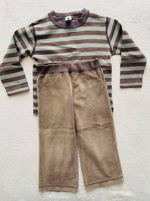 Petit Bateau Setje Maat 94 | 3 Jaar Bruin, Kinderen en Baby's, Kinderkleding | Maat 92, Gebruikt, Jongen of Meisje, Setje, Ophalen of Verzenden