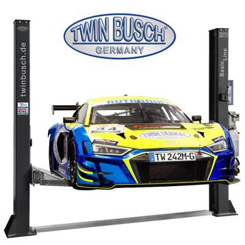 Robuuste Semi Autom 2 koloms Hefbrug 4,2T 230V Lift+ad 204cm beschikbaar voor biedingen